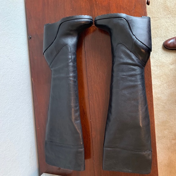 Lauren Ralph Lauren Wilda Leather Boots Size 9.5 - Picture 6 of 12